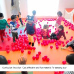 Curriculum in Action -Cost effective and fun material for sensory play