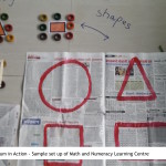 Curriculum in Action - Sample set up of Math and Numeracy Learning Centre