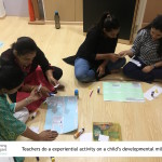 Teacher activity for developmental milestones