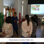 Training teachers for Mother Toddler class
